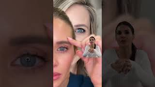 Botox brow lift against hooded eyes botox browlift botoxbrowlift [upl. by Nelyak]