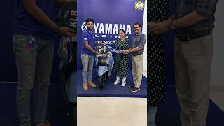 Yamaha Fascino 125 Fi Hybrid Cool Blue  Unveiling Our New Family Member  Best Millage fascino125 [upl. by Haidabej]