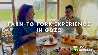 FarmtoFork Experience in Gozo  S4 EP 13 part 2  The Local Traveller with Clare Agius  Malta [upl. by Rubbico]