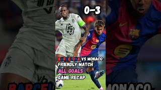 Barcelona vs Monaco 03 INSANE Goals and Highlights [upl. by Nired808]