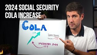 Social Security Cost Of Living Adjustment INCREASE for 2024  What COLA Really Means [upl. by Saihtam]