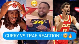 Reaction To Warriors Vs Hawks WILD GAME Highlights [upl. by Eenaj180]