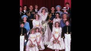 weddings to the heirs to British thrones pt 1 britishroyalfamily royalsfamily [upl. by Nonnahsed]