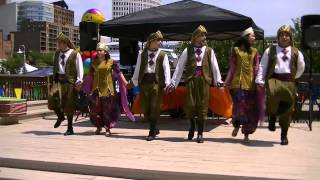 Lebanese Dabke Dance by Ajyal at Clevelands 216th birthday party [upl. by Prior]