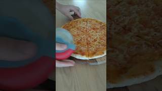 Margarita pizza italian homemade authentic dough cooking art food shorts short asmr [upl. by Aitsirk]