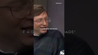 BILL GATES TENTANDO EXPLICAR A INTERNET  1995 shorts [upl. by Carlye]