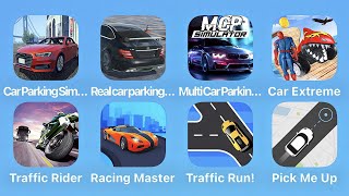 Car Parking Simulator Real Car Parking Multi Car Parking Car Extreme Traffic Rider Race Master [upl. by Rednas113]