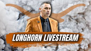 Longhorn Livestream  Texas trounces Colorado State 520  Looking Ahead to Michigan  Recruiting [upl. by Nnylirret]