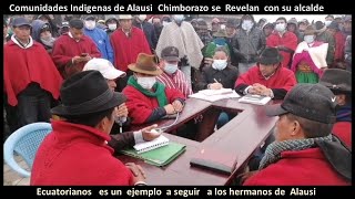 Comunidades Indigenas de Alausi se Revelan Contra su Alcalde [upl. by Stephie916]