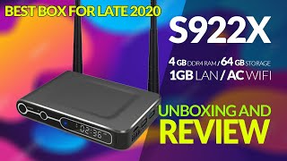 S922X Hexacore Android TVBOX  Unboxing And Review [upl. by Selrahcnhoj]