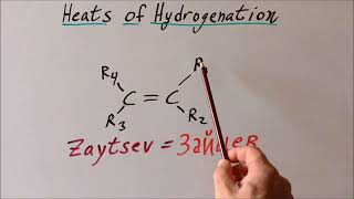 Heats of hydrogenation of alkenes [upl. by Ymassej]