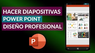 Cómo Crear o Hacer Diapositivas en Power Point Creativas y con un Diseño Profesional [upl. by Cammie]