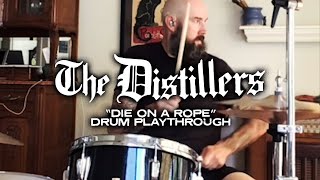 The Distillers  Die On A Rope Andy Granelli Drum Playthrough [upl. by Nnylyt]