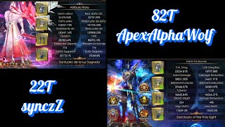 SynczZ killing 82T ApexAlphaWolf Legacy Of Discord Guild Clash [upl. by Arlyne]