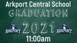 Arkport Central School Graduation 2021 [upl. by Carina]