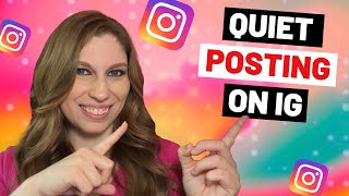 How To Quiet Post On Instagram So It Doesnt Go To Peoples Feeds [upl. by Twila]