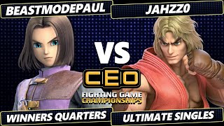 CEO 2024  BeastModePaul Hero Vs Jahzz0 Ken Smash Ultimate  SSBU [upl. by Aihsoj]