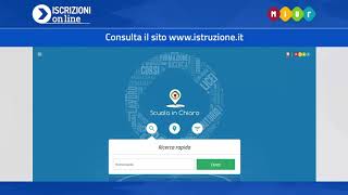 Iscrizioni online 201920  02 Come si presenta la domanda [upl. by Nerhe747]