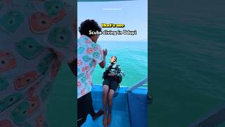 Scuba diving for beginners udupi scubadiving karnataka [upl. by Aiza]