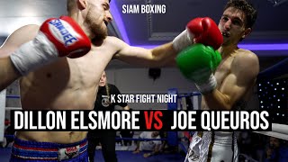 Dillon Elsmore vs Joe Queiros  K1 65kg  K Star Fight Night [upl. by Torbert]