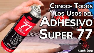 3M  Super 77 Adhesivo En Aerosol Para Todas Tus Necesidades [upl. by Stoat]