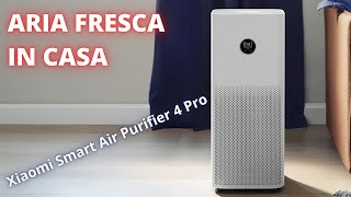 Purificatore Xiaomi Smart Air 4 Pro  prova flash [upl. by Varrian]