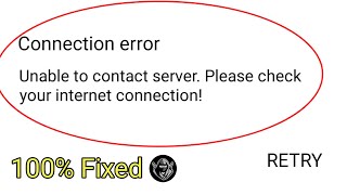 Fix Roblox Unable To Contact Server Please Check Your Internet Connection Error  Android amp ios [upl. by Anne-Corinne684]