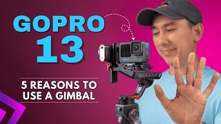 Best Gimbal for Action Cameras like GoPro 13 or Action 5 PRO Hohem iSteady PRO 4 Review [upl. by Ranice]