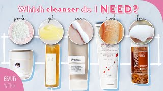 Which Cleansers work BEST Gel Cleansing Balms Oils Enzyme Powders amp More [upl. by Elraet45]