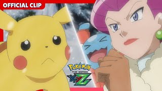 Finding Ash in a Snowstorm  Pokémon the Series XYZ  Official Clip [upl. by Oderfigis]