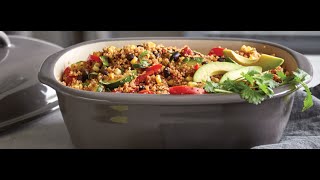 Mexican Quinoa Bowl  Pampered Chef [upl. by Brodie122]