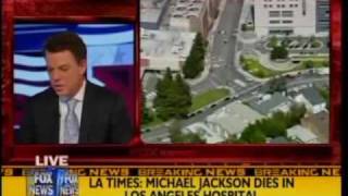 Michael Jackson Dead at 50 Fox News Alert [upl. by Anatniuq979]