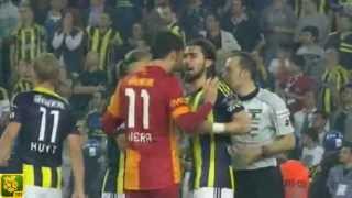 Volkan Sabri Kavgası Kırmızı Kart Fenerbahçe 2 1 Galatasaray [upl. by Risan]