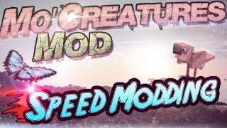 ★ SPEED MODDING ★ Minecraft 18 MoCreatures Mod Installation in 74 Sekunden [upl. by Odlaner804]