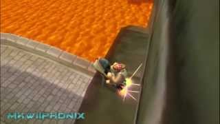 MKWii  TAS N64 Bowsers Castle new secret Area [upl. by Aitselec]