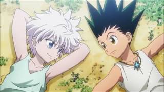 Hunter X Hunter 1999 Opening 1  Ohayou Full Song AMV w2011 clips [upl. by Dlawso]