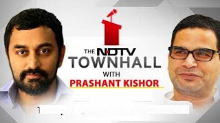 Prashant Kishor Interview with Sreenivasan Jain  The NDTV Townhall [upl. by Nage]