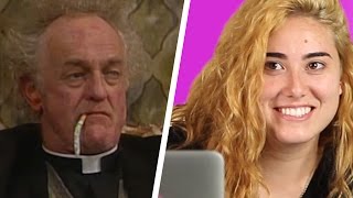 Americans Watch Father Ted For The First Time [upl. by Neva]