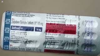 Zolfresh 10mg Tablet  Zolfresh Tablets  Zolpidem Tartrate Tablets  Zolfresh 10 Tablet  Zolfresh [upl. by Gautious84]