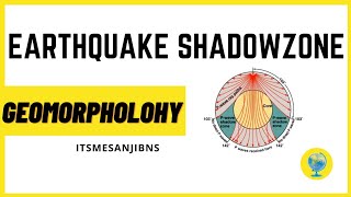 earthquake shadow zone भूकंप छाया क्षेत्रin hindi shadow zone of p and s wavesshadow zone [upl. by Tresa]