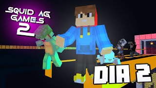 😇Así es Renacer de las Cenizas  DIA 2 Squid Craft Games II by AG STUDIOS [upl. by Llyrehc]