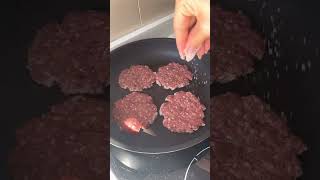 MINI HAMBURGUESAS DE CARNE Y BONIATO🍔🍠 shortsviral recetas shorts [upl. by Kennie263]