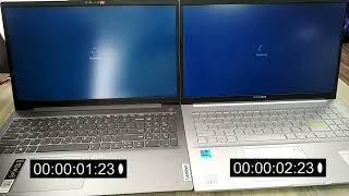 Intel i5 10th gen vs intel i3 11th gen  lenovo ideapad slim 3 vs Asus Vivobook 15 [upl. by Fabyola]