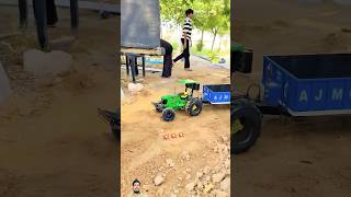 tractor JCB short automobile farming stunt toys punjabi punjabisong music trending [upl. by Anayia]