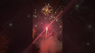 Klasek fireworks 64 shot sasek clown uk landed footage [upl. by Belding785]