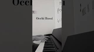 Occhi Rossi  Coez  cover piano e voce musicaitaliana [upl. by Loomis]