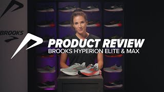 Review Brooks Hyperion Elite amp Hyperion Max [upl. by Ivor790]