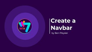 Create a Navbar [upl. by Sessilu]