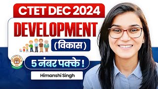 CTET Dec 2024 Growth and Development CDP Topic03 by Himanshi Singh [upl. by Eiroc169]