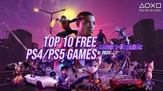 TOP 10 FREE TO PLAY GAMES IN 2024 PS4PS5 [upl. by Yssac683]